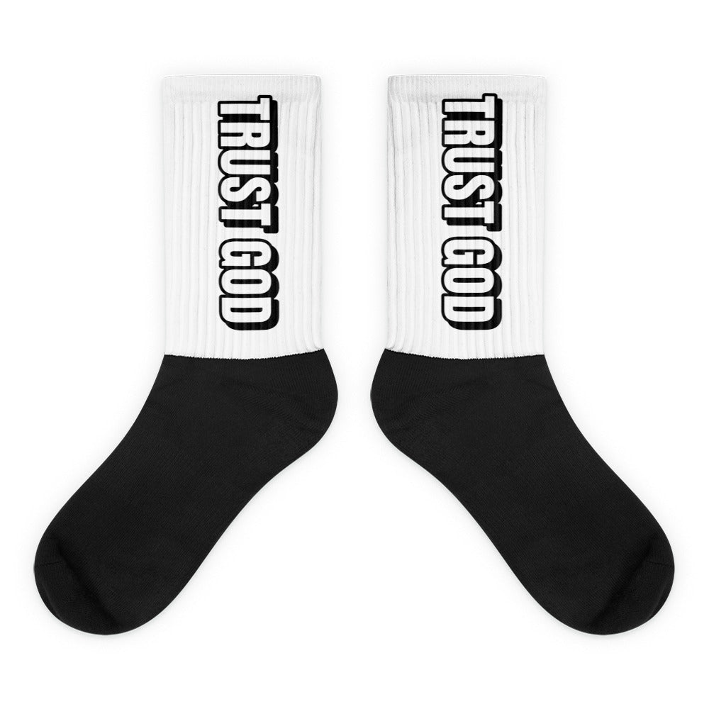 Trust God Shadow Socks - Born to Live